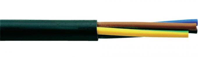 Cabo de cobre do condutor de VDE0282 2Core 0.6mm, H05RR - cabo flexível de borracha de F