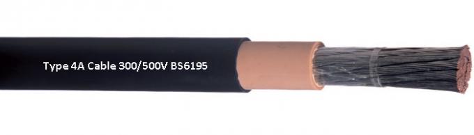 Tipo flexível de borracha 4 resistência do cabo BS6195 do cabo da ligação de bobina de óleo do calor