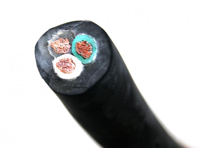 Tipo UL62 condutor de borracha do cabo listado portátil do UL do cabo de cobre flexível de SOOW