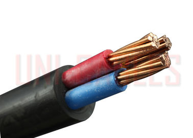 China Construção padrão do cobre do PVC dos núcleos do cabo três da baixa tensão do IEC 60502 - 1 da classe 1 nenhuns blindados fornecedor