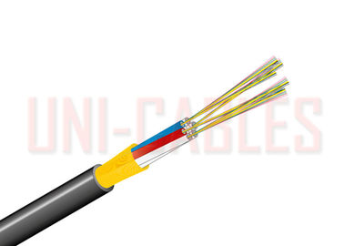 China Único modo do cabo de fibra ótica exterior do núcleo ADSS de ADSS 48 ou fibras multimodos fornecedor